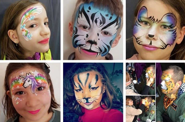 Maquillage artistique pour enfants