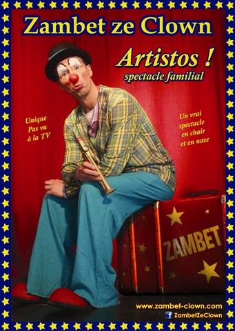 Zambet Clown spectacle Artistos