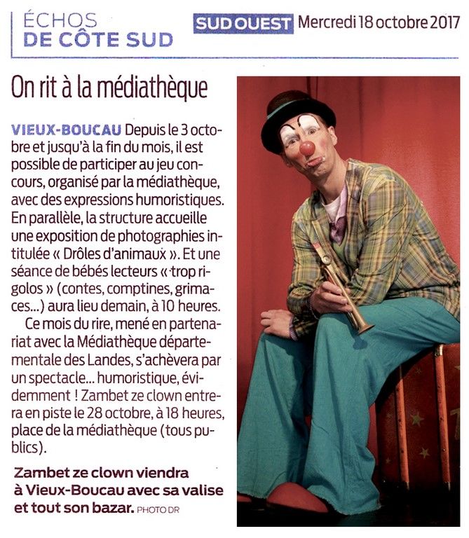 leo doan zambet clown landes spectacle enfants jeune public aquitaine dax mont-de-marsan landes fetes noel spectacle enfants sculpture ballons